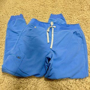FIGS Women's Ceil Blue Zamora Jogger Scrub Pants - M / Ceil Blue